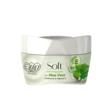 Eva Moisturizing Cream with Aloe Vera, Panthenol and Vitamin E 50 g