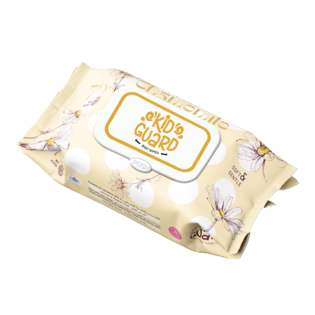 Kid Guard Chamomile Wet Wipes 72 pcs