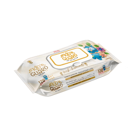 Kid Guard Chamomile Wet Wipes 120 pcs