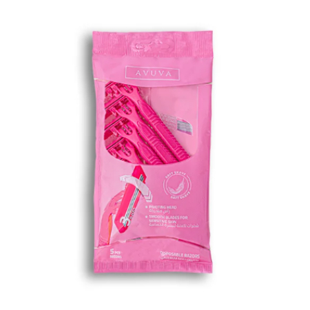 Avuva Women's Disposable Razor Economic 5 Pieces