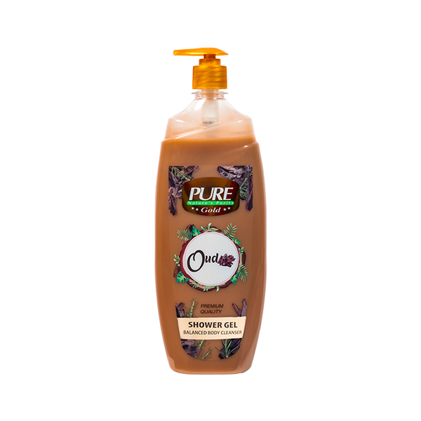 Pure Shower Gel Oud Pump 1 L