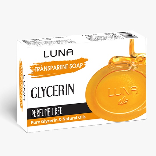 Transparent glycerin soap without odor, 115 grams