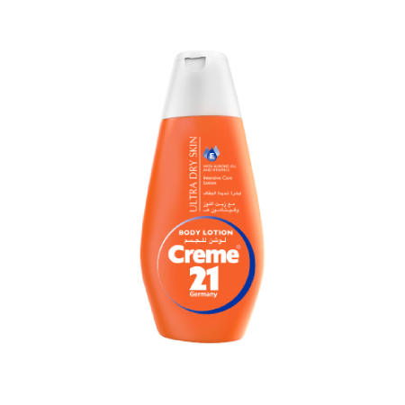 Cream21 Body Lotion for Very Dry Skin with Almond Oil and Vitamin E 250ml