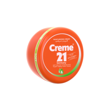 Cream21 Moisturizing Cream for Dry Skin with Aloe Vera and Vitamin E 150ml