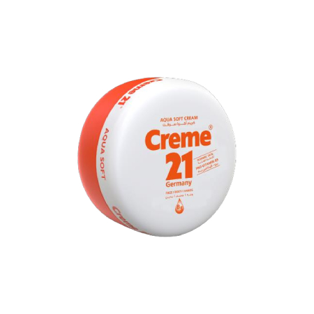 Cream21 Aqua Soft Moisturizing and Emollient Cream for Normal Skin with Pro-Vitamin B 150ml