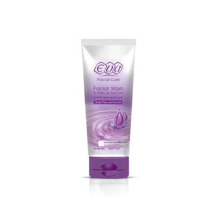 Eva Facial Wash and Make-up Remover Enriched with Glycerin for Dry Skin 150ml