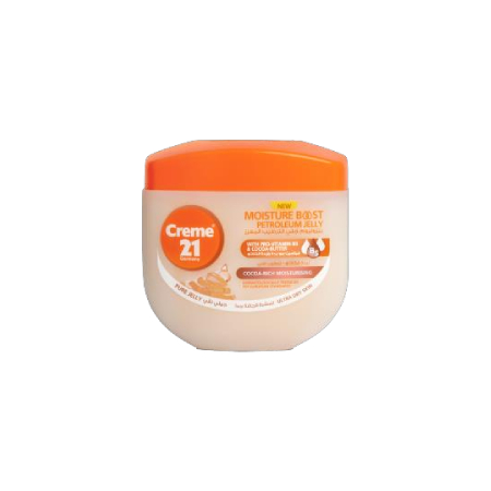 Cream 21 Petrolium Jelly Moisturizing Enriched with Pro-Vitamin B5 & Cocoa Butter 100ml