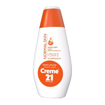 Creme 21 Aqua Soft Body Lotion for Normal Skin with Pro Vitamin B 400ml