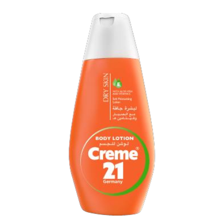 Cream21 Body Lotion for Dry Skin with Aloe Vera & Vitamin E 400ml