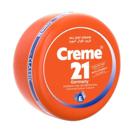 Cream 21 Body Cream for Very Dry Skin with Almond Oil and Vitamin 250ml