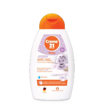 Cream 21 Baby Hair & Body Wash 500ml