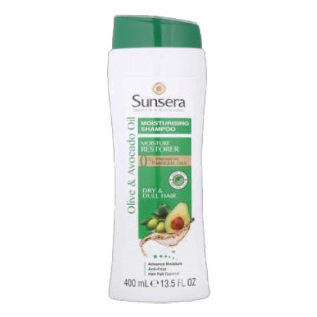 Sunsera hair shampoo with olive oil and avocado 400 ml