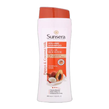 Sunsera hair shampoo with papaya and coconut 400 ml