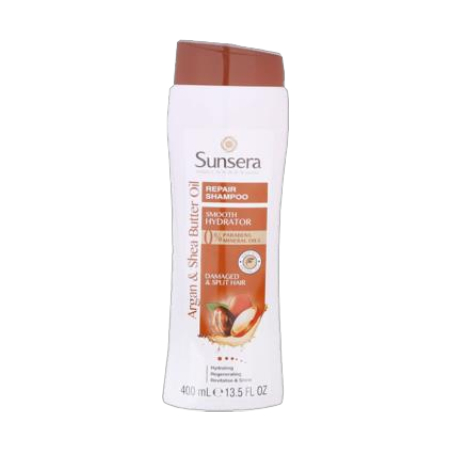 Sunsera hair shampoo with argan oil and shea butter 400 ml