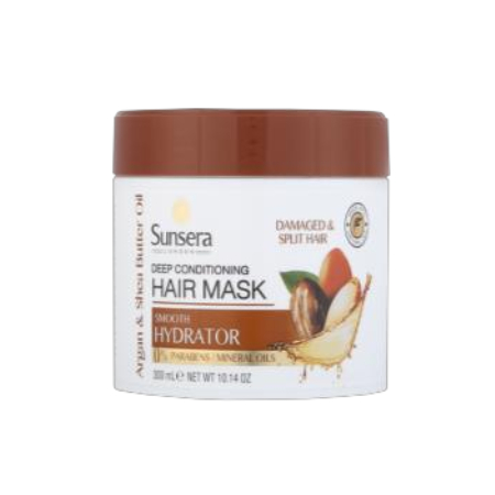 Sunsera hair conditioner cream with argan oil and shea butter 200 ml