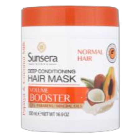 Sunsera Hair Cream Bath with Papaya and Coconut 500 ml