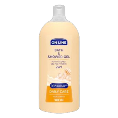 Online creamy shower gel and shower gel 2 in 1 - 980 ml