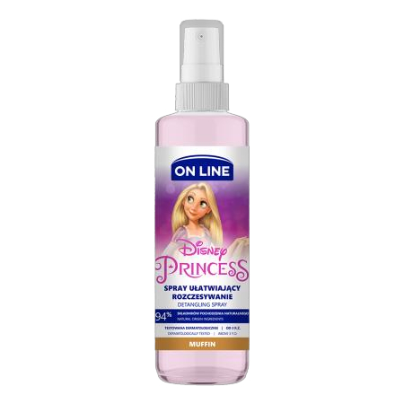Online Princess Muffin Detangling Spray for Kids 200ml