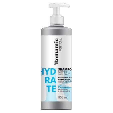 Romantic Professional Shampoo for Dry Hair 850ml