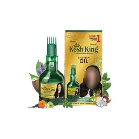 Kesh King Hair Fall Control Oil with Aloe Vera & 21 Ayurvedic Herbs 50ml