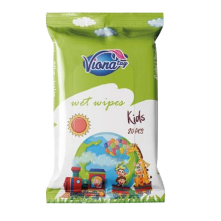 Vionatag Kids Wet Wipes 20pcs