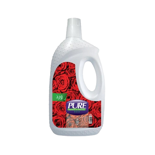 Pure shower gel with rose scent, 1.5L